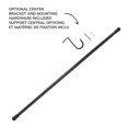 thumbnail image 3 of Easy Up Heavy Duty Adjustable Tension Window Curtain Rod, Assorted Colors, 3 of 5