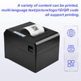 thumbnail image 4 of Labymos Thermal Receipt Printer 80mm Desktop Direct Thermal Printing USB+LAN Connection 300mm/s High Speed with, 4 of 8