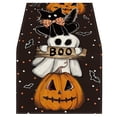 thumbnail image 1 of Article Chaud d'Halloween! Chemin de Table Créature Squelette Citrouille Spectre Araignée pour Fêtes Familiales Intérieures et Extérieures, 1 of 3