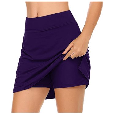 Heliisoer Jupe-Short de Performance Active pour Femmes Jupe Légère pour Course Tennis Golf Sport