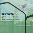 thumbnail image 4 of Outsunny Serre Portative avec Étagères à 4 Niveaux, Housse en PE, Vert, 4 of 10
