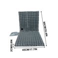 thumbnail image 2 of CHOK Office Chair Heating Pad  Heated Chair Pad Cushion for Full Back  Rechargeable Heating Pad for Office Chair Car Seat  Faux Fur USB Fast Heating Seat Warmer for Office Chair, 2 of 5