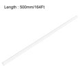 thumbnail image 3 of Unique Bargains 0.23''IDx0.31''ODx1.64Ft Rigid Round Clear Polycarbonate Plastic Tubing 5 Pack, 3 of 4