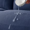 thumbnail image 4 of ORUYROP Office Chair Cover Water Resistant Navy Stretch Jacquard Computer Chair Slipcover for Armrest Chairs L, 4 of 7