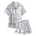 thumbnail image 5 of Giraffe Items for Girls 3 Piece Little Character Set Kid DIY Hand Painted Homewear Set Colouring Pajama Sets For And Girl Can Play With And Wea, 5 of 5