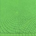 thumbnail image 1 of Ahgly Tapis d'Intérieur Lavable en Machine Carré Transitionnel Vert Émeraude, 5 Pieds Carré, 1 of 7