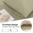 thumbnail image 4 of Unique Bargains Silky-Soft Pillowcase Microfiber Body Pillow Case Cover with Envelope Closure, 4 of 9