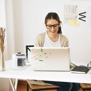 Suncoda Air Conditioner Fan, USB Charging Fan Full Screen Feeling Smart Portable Conditioner Fan