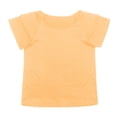 thumbnail image 2 of Kcodviy T-Shirts pour Filles T-Shirts à Bretelles Spaghetti Ondulés pour Filles Manches Été Col Rond Hauts Floraux T-Shirts à Manches Courtes pour Filles T-Shirts Décontractés Simples T-Shirt Uni Chandail pour Filles Chemises pour Filles, 2 of 8