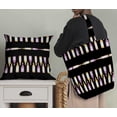 thumbnail image 5 of Soimoi Black polyester Crepe Fabric Bottle Bar Decor Fabric Printed Yard 52 Inch Wide, 5 of 5
