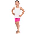 thumbnail image 2 of Basico Girls Bike Shorts, Ribbon, Small Size 4-7, 6 Value Packs, 2 of 6