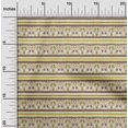 thumbnail image 2 of oneOone Georgette Viscose Yellow Fabric Asian Ornamental Tile Sewing Material Print Fabric By The Yard 42 Inch Wide, 2 of 4