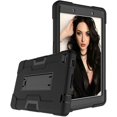 thumbnail image 1 of Mignova pour Lenovo Tab E8/TB8304F Étui pour Tablette 8,0 Pouces, Étui Hybride Robuste Antichoc avec Armure Rigide, Protection Intégrale avec Support Intégré pour Lenovo Tab E8/TB8304F 8,0 Pouces (Noir/noir), 1 of 6