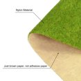 thumbnail image 4 of Uxcell 2pcs Artificial Grass Mat Small Realistic Fake Turf for Garden Lawn Decoration Model Yellow Green 10" x 10", 4 of 5