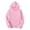 Pink, variant on Ediodpoh Mens Hoodies Men and Women Blouse Shirt Autumn and Winter Leisure Hooded Sweater Solid Color Sweater Soft Top Blouse Mens Sweatshirt Purple S