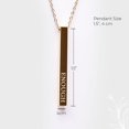 thumbnail image 3 of Gold Bar Necklace - Worthy Enough, 3 of 6