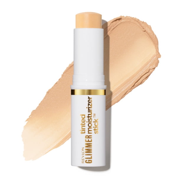 Revlon Glimmer Hydratant Teinté pour le Visage en Bâton, Fond de Teint à Couvrance Légère
