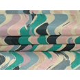 thumbnail image 5 of oneOone Velvet Green Fabric Geometric Sewing Material Print Fabric By The Yard 58 Inch Wide-8L, 5 of 5