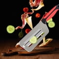thumbnail image 4 of Multifunctional Vegetable Cutter Slicer Stainless Steel Kitchen Tool for Efficient Peeling Chopping and Fruits Vegetables, 4 of 8