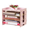 thumbnail image 2 of Magazine Organizer, Waterproof Modern Moisture- Large Capacity Desktop Organizer  For Documents Magazines, Cosmetics For Laptop, 2 of 7