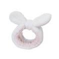 thumbnail image 1 of Transemion Soft And Lightweight Shower Up Headband Cute Animal Ears Wide Applications Multifunctional Hair Band White, 1 of 6