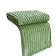 thumbnail image 1 of Light Blue 79X71 Inch Flannel Blanket, Soft & Warm, Solid Color, For Sofa & Bed, All-Season Use, Machine Washable, 1 of 6
