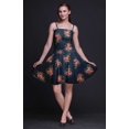 thumbnail image 4 of Bimba Robe d'Été Soleil Sans Manches Mini Fluide à Bretelles pour Femme à Imprimé Floral Robe à Imprimé Floral-Xxx-Grand, 4 of 5