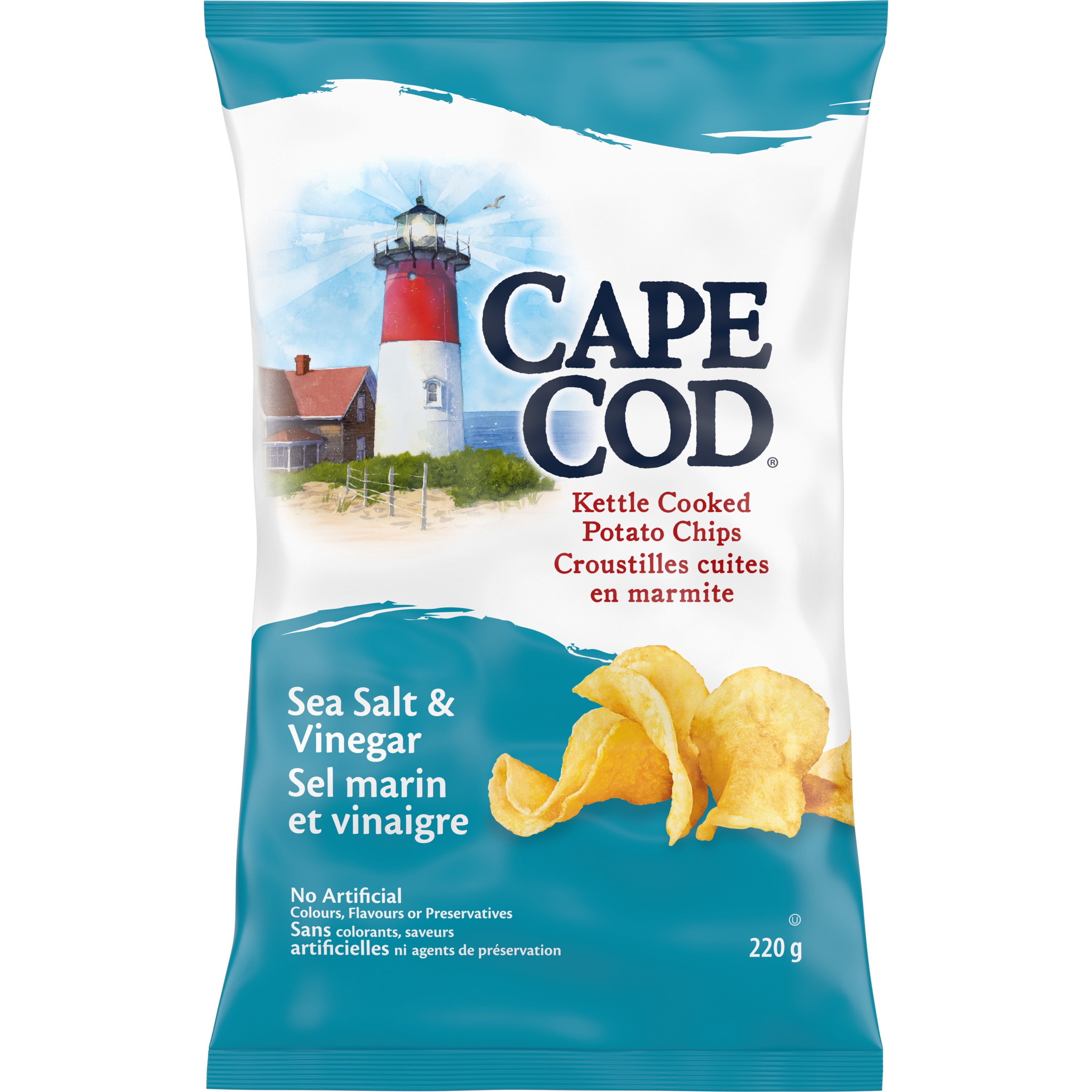 Cape Cod Sea Salt And Vinegar Kettle Cooked Potato Chips