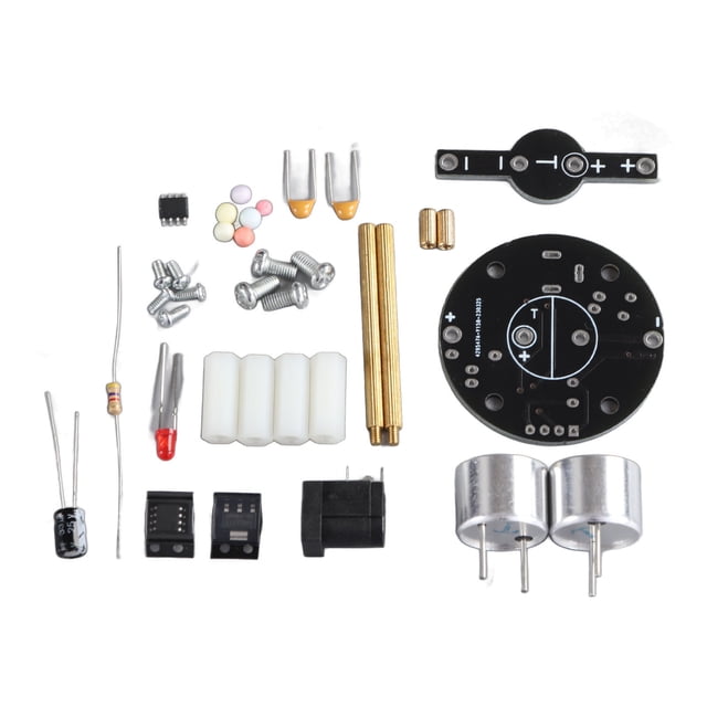 Kit d'Apprentissage par Lévitation DIY, Kit de Suspension Ultrasonique Circuit Simple PCB Excellent Performance Stable DC 12V pour Pièces de Rechange d'Expériences Électroniques