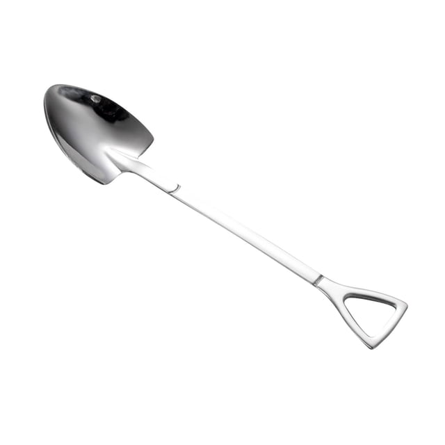 RKSTN Kitchen Utensils Stainless Steel Shovel Spoon Fork Coffee Spoon Mixing Bar Spoon Dessert Spoon Fork Watermelon Spoon Kitchen Utensils