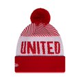thumbnail image 2 of Manchester United - Tuque à Pompon Rouge et Blanc New Era, 2 of 2