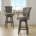 thumbnail image 2 of Jennifer Taylor Home Williams 27" Counter Height Bar Stool Dark Heathered Grey, 2 of 11