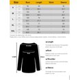 thumbnail image 2 of ZXZY Women Color Block Round Neck Long Sleeve Scoop Hem Tunic Top, 2 of 3