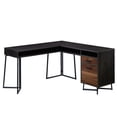 thumbnail image 1 of Sauder Canton Lane L-Desk, Brew Oak, 431209, 1 of 9