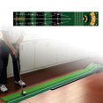 thumbnail image 4 of Golf Putting Indoor Golf Hitting Mat Green Mat Golf Practice Training Aid Equipment for Home Outdoor Backyard Golf Practice Style C, 4 of 6