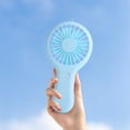 thumbnail image 4 of EGNMCR Portable Fan Desk Fan Handheld Fan Portable Handheld Fan Desktop Student Handheld Fan USB Charging Mini Fan mini fan, 4 of 7