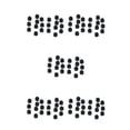 thumbnail image 3 of Youkk 20PCS/Set M12 Black Plastic Dome Nut for Protection Caps Cover Hexagon Screws Practical Tool No.03 5Set, 3 of 6