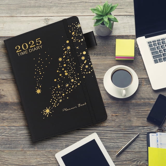Yhmxh Planner 2025-2026,Daily Journal 2025 English And Spanish Schedule Book Binding Notes Today's Plan Book Planner Planner