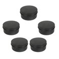 thumbnail image 2 of pitrice 5 Pcs Pots en Aluminium Vides Couvercle à Vis Cosmétique Contenants Baume à Lèvres 150ml, 2 of 7