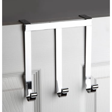 Era Niagara Over the Door 3 Hook Organizer, Back of Door Organizer, Chrome