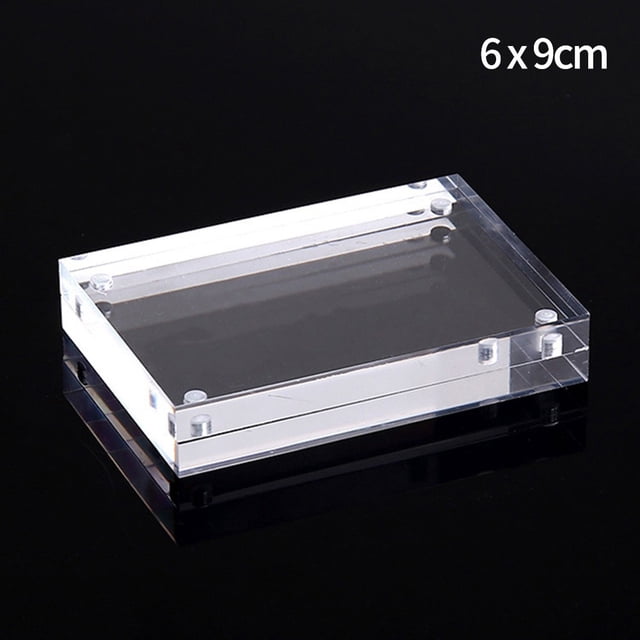 Lefu Transparent Acrylic Photo Frame Magnetic Poster Display Stand
