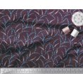 thumbnail image 2 of Soimoi Silk Fabric Lavender Floral Decor Fabric Printed Yard 42 Inch Wide, 2 of 3
