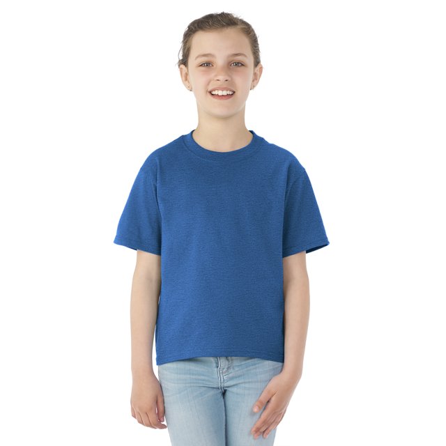 Jerzees T-Shirt à Manches Courtes à Col Ras du Cou Youth DRI-POWER Active, m