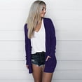 thumbnail image 4 of Long Sleeve Cardigan for Chiffon Cardigan Women Fall Open Front Lightweight Knit Cardigans for Women Cardigan with Pockets Casual Duster Lightweight Cardigan Sweater, 4 of 8
