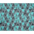 thumbnail image 5 of oneOone Tissu Polyester Lycra Triangle Géométrique Imprimé 1 Yard 56 Pouces de Large, 5 of 5