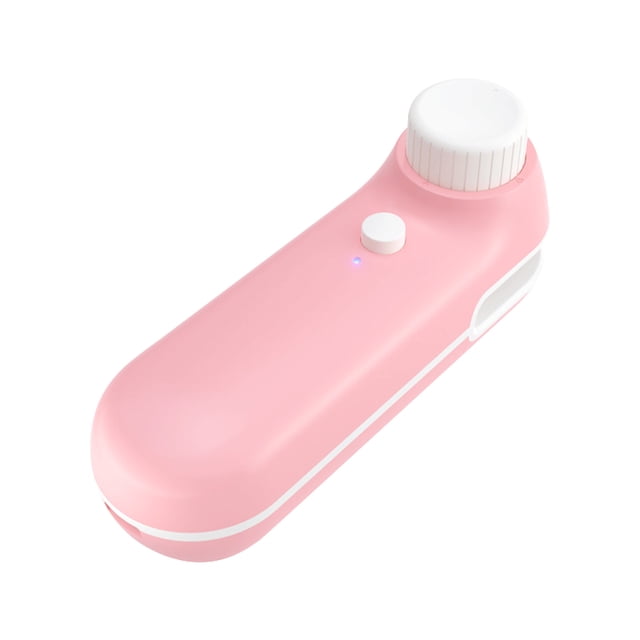 Suncoda Sealing Machine, Sealing Machine USB Rechargeable Sealer Portable Vacuum Food Packaging Machine Hand Pressure Snack Sealing Machine