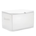 thumbnail image 1 of Graflsoa Foldable Translucent Storage Box for Clothes, Toys, and Bedding - White, 30L (40x30x25cm) - Space-Saving, Waterproof, and Stackable Design, 1 of 6