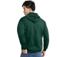 thumbnail image 4 of Hanes Mens ComfortBlend EcoSmart Full Zip Hoodie, S, Deep Forest, 4 of 4