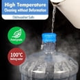 thumbnail image 2 of Adofi Reusable 3 & 5 Gallon Water Jug Cap, No Leaking & Popping Open, Food Grade Silicone Replacement Cap for 55mm Standard/Screw/Crown Top Water Bottle & Water Pump Dispenser, Pack of 5, 2 of 12