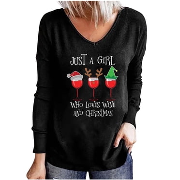 Short Sleeve Shirts for Women Trendy Women V-neck T Shirts Spring Christmas Printed Tees Short Sleeve T Shirt Blouse Tops